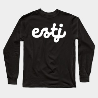 ESTJ ver. 3 Long Sleeve T-Shirt